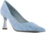 Roberto Festa Blauwe Denim Kate Pumps Puntige Hakken Blue Dames - Thumbnail 2