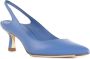 Roberto Festa Blauwe Kalfsleren Pumps met Puntige Neus Blue Dames - Thumbnail 2