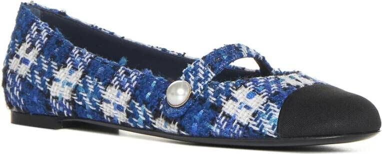 Roberto Festa Blauwe Platte Schoenen Elegante Stijl Multicolor Dames