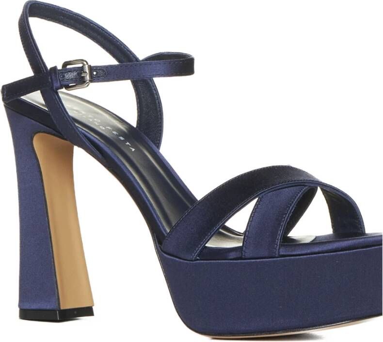 Roberto Festa Blauwe Sandalen voor Vrouwen Blue Dames