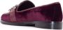 Roberto Festa Bordeaux Velvet Loafer met Gemstone Detail Red Dames - Thumbnail 3