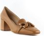 Roberto Festa Bruin Leren Haraby Loafer Brown Dames - Thumbnail 2