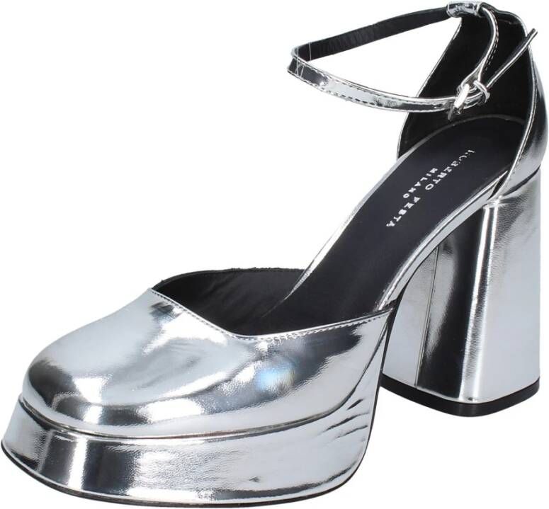 Roberto Festa Dames Glanzende Leren Sandalen Gray Dames