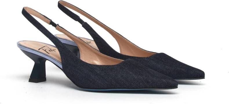 Roberto Festa Denim Slingback Arabel Schoenen Blue Dames