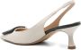 Roberto Festa Elegante Beige Leren Slingback Sandalen Beige Dames - Thumbnail 3