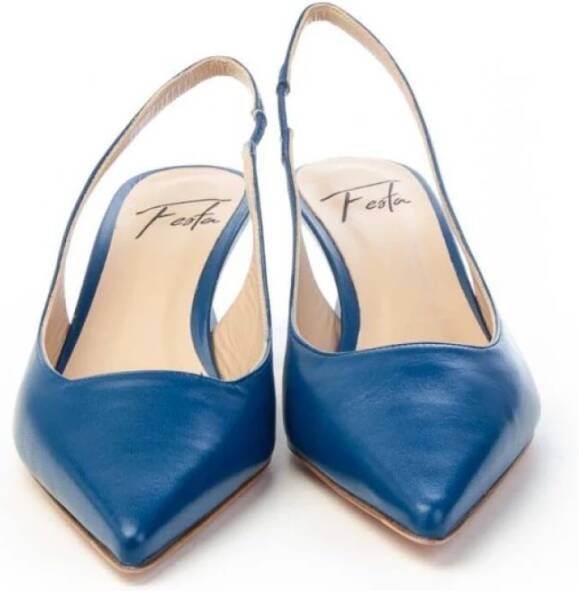 Roberto Festa Elegante Slingback Arabel Hakken Blue Dames