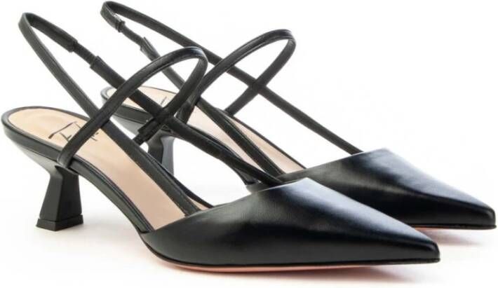 Roberto Festa Elegante Slingback in Nappaleer Black Dames