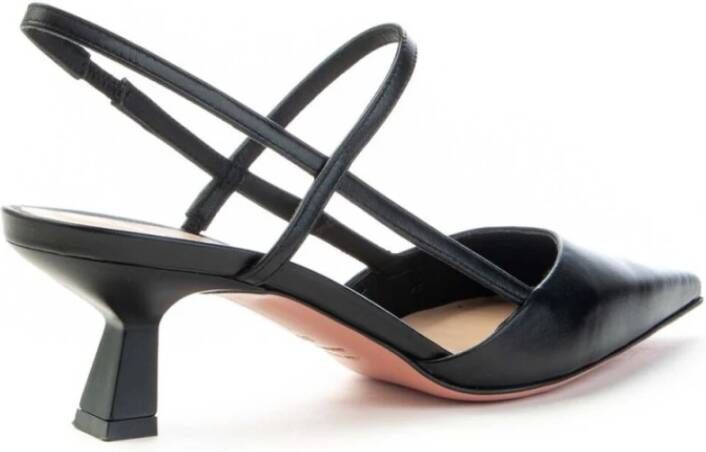 Roberto Festa Elegante Slingback in Nappaleer Black Dames