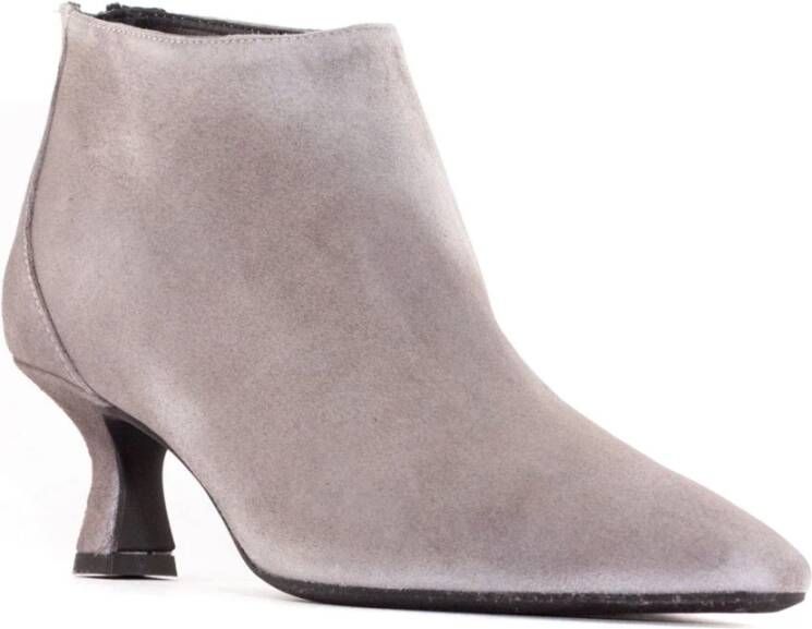 Roberto Festa Grijze Suede Zac Enkellaarzen Gray Dames