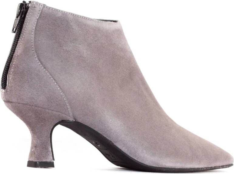 Roberto Festa Grijze Suede Zac Enkellaarzen Gray Dames