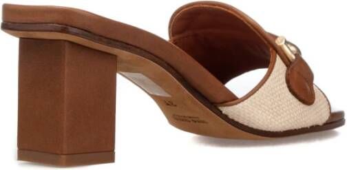 Roberto Festa Heeled Mules Beige Dames