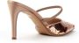 Roberto Festa Posik Slingback Sandaal Zijde en Pailletdetails Geel Dames - Thumbnail 3