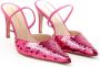 Roberto Festa Posik Slingback Sandaal Handgemaakt Italiaans Ontwerp Roze Dames - Thumbnail 7