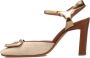 Roberto Festa Verhoog je stijl met hoge hakken sandalen Beige Dames - Thumbnail 4