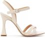 Roberto Festa 90mm Hoge Hak Kruis Sandalen White Dames - Thumbnail 2