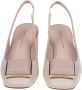 Roberto Festa Kameel Slingback Hakken Elegante Stijl Pink Dames - Thumbnail 2