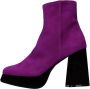 Roberto Festa Laarzen Paars Purple Dames - Thumbnail 2