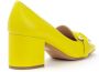 Roberto Festa Leren Gesp Sneakers Yellow Dames - Thumbnail 8