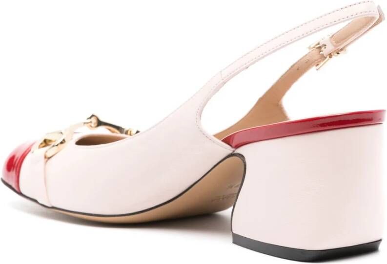 Roberto Festa Leren Pumps Pink Dames