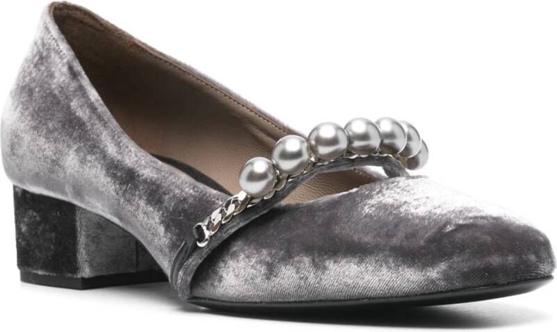 Roberto Festa Liana Velvet Pumps Gray Dames