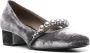 Roberto Festa Liana Velvet Pumps Gray Dames - Thumbnail 2