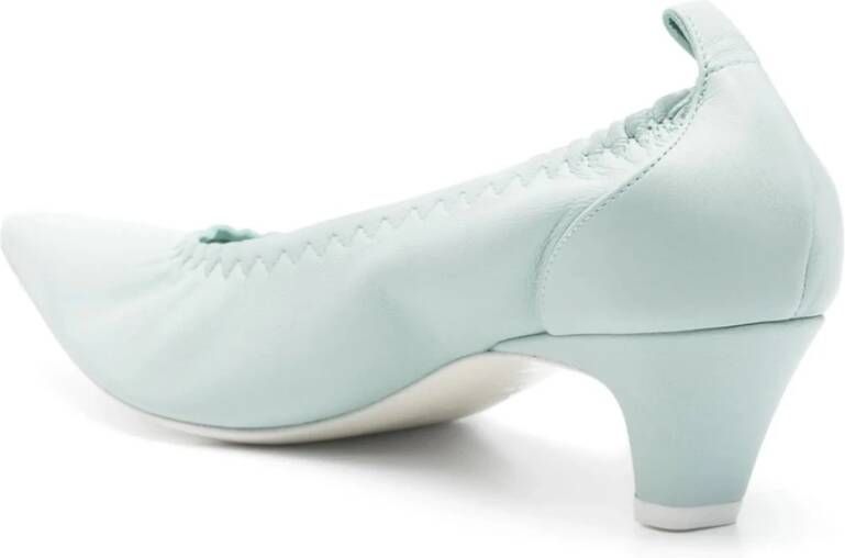 Roberto Festa Lichtblauwe Leren Iris Pumps Blue Dames