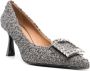 Roberto Festa Lilly Light Grey Tweed Pumps Gray Dames - Thumbnail 3