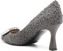 Roberto Festa Lilly Light Grey Tweed Pumps Gray Dames - Thumbnail 4