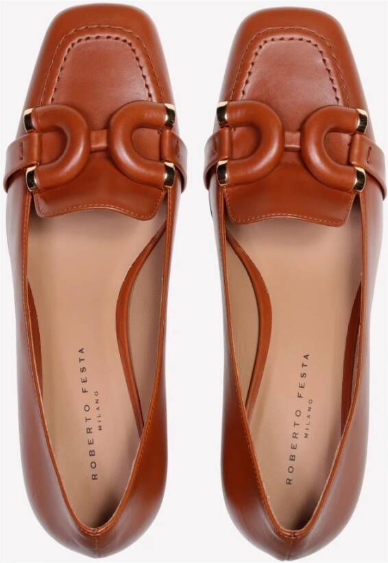 Roberto Festa Loafers Bruin Dames