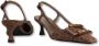 Roberto Festa Luipaardprint Slingback Hakken Brown Dames - Thumbnail 3