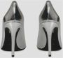 Roberto Festa Metallic Leren Stiletto Pumps Fw22 Gray Dames - Thumbnail 3