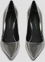 Roberto Festa Metallic Leren Stiletto Pumps Fw22 Gray Dames - Thumbnail 4