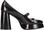 Roberto Festa Milano With Heel Black Dames - Thumbnail 3