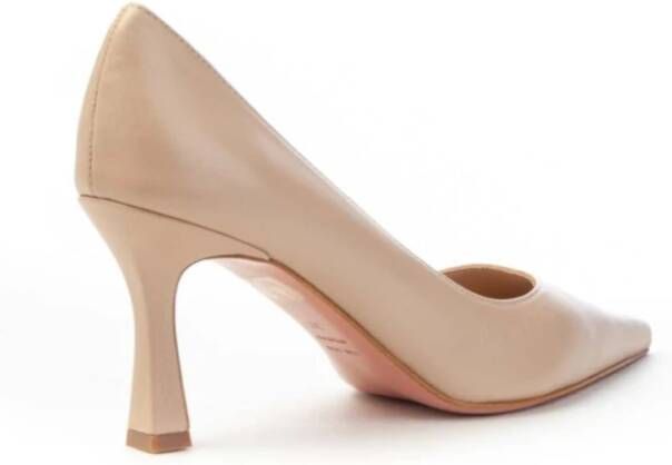 Roberto Festa Nappa Decolte Kate 70mm Hak Beige Dames