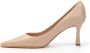 Roberto Festa Nappa Decolte Kate 70mm Hak Beige Dames - Thumbnail 4