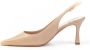 Roberto Festa Nappa Slingback Frans Tacco 70mm Beige Dames - Thumbnail 4