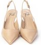 Roberto Festa Nappa Slingback Frans Tacco 70mm Beige Dames - Thumbnail 5