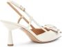 Roberto Festa Nuvola Slingback Fiore Tacco 70 Wit Dames - Thumbnail 7