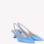 Roberto Festa Platte schoenen met vierkante neus Blue Dames - Thumbnail 2