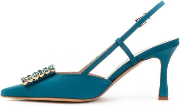 Roberto Festa Slingback Hakken Schoenen Blauw Dames