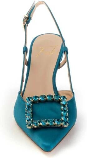 Roberto Festa Slingback Hakken Schoenen Blauw Dames