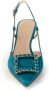 Roberto Festa Slingback Hakken Schoenen Blauw Dames - Thumbnail 5