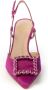 Roberto Festa Slingback pumps met juweeldetail Purple Dames - Thumbnail 5