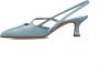 Roberto Festa Melinda Slingback Hakken Blauw Dames - Thumbnail 4