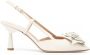 Roberto Festa Nuvola Slingback Fiore Tacco 70 Wit Dames - Thumbnail 2