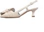 Roberto Festa Severine Slingback Hoge Hak Sandalen White Dames - Thumbnail 4