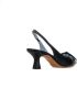 Roberto Festa Slingback Fiocco 5203 Stijlvolle Pumps Zwart Dames - Thumbnail 3