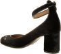 Roberto Festa Fluweel Geborduurde Pumps T60 Zwart Dames - Thumbnail 3