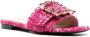 Roberto Festa Rode Sandalen met Fade Tweed Cherry Red Dames - Thumbnail 2