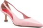 Roberto Festa Roze Coralie Leren Pumps met Hak Pink Dames - Thumbnail 2